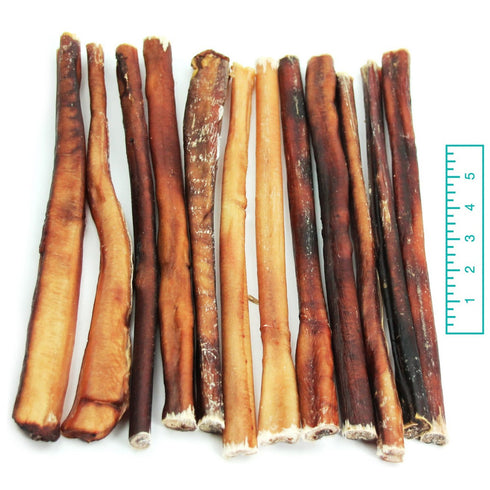 The Natural Dog Company Thick Bully Sticks 12" Odor Free Dog Treats 25ct - Poudre Pet and Feed Supply